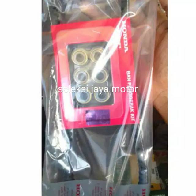 V belt + roler asli honda beat fi (injection) KZL