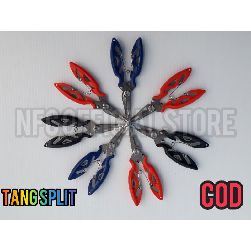 1pcs Tang mancing split ring, pelepas kail, cutting line/potong Fishing plier