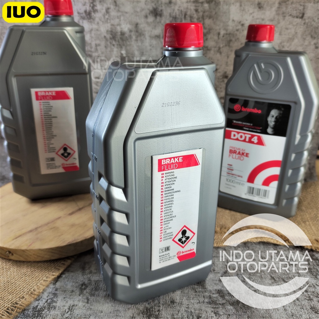 Minyak Rem Brembo DOT 4 Brake Fluid 1000ml