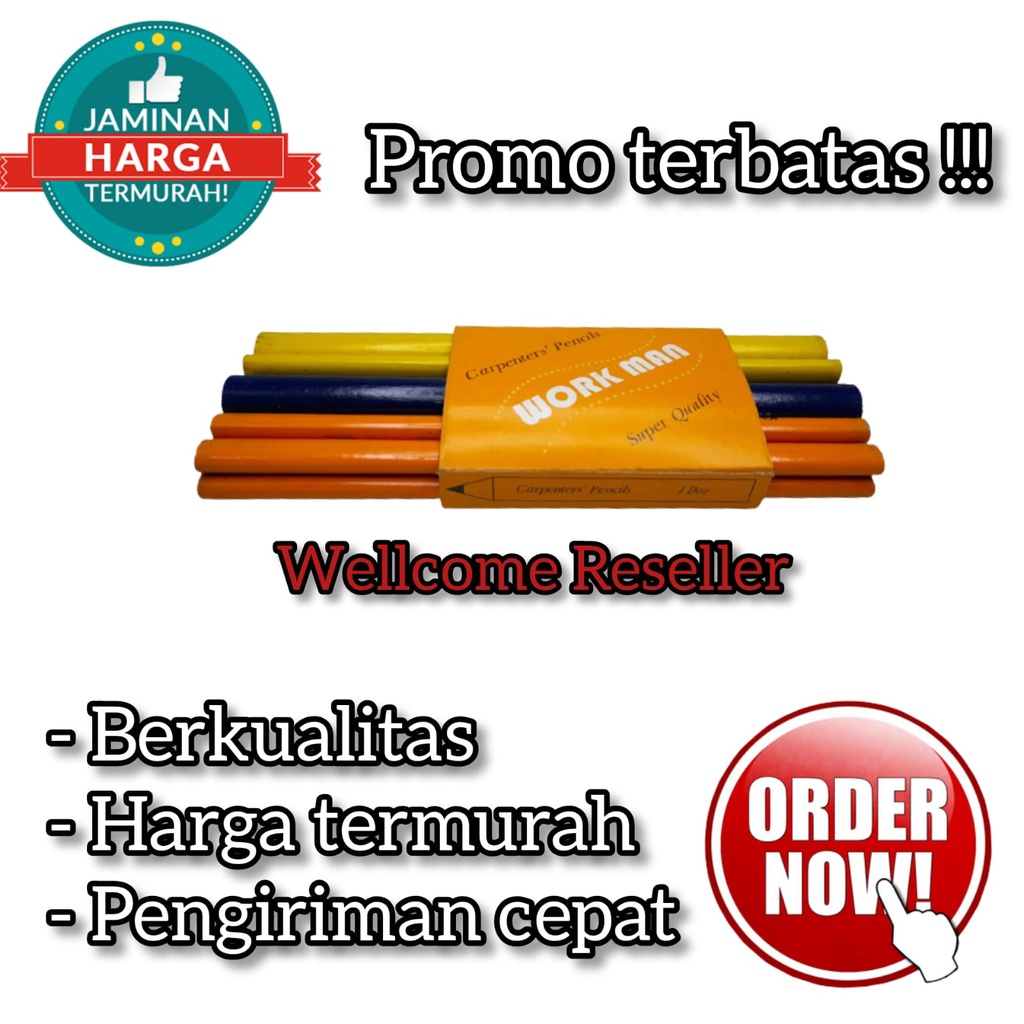 

PENSIL TUKANG KAYU WORKMAN / PENSIL BANGUNAN MURAH