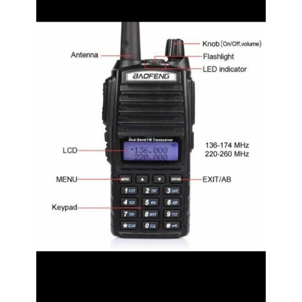 HT Baofeng UV82 Original UV 82 Walkie Talkie