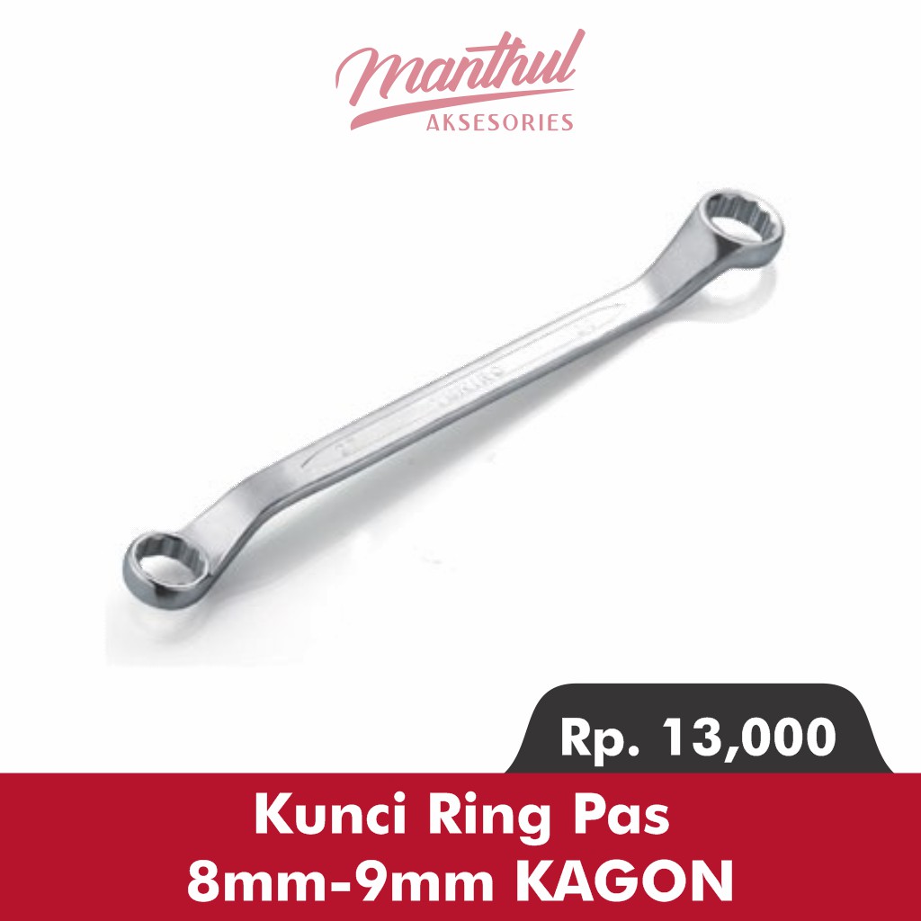 Kunci Ring 8mm x 9mm Ki Kagon CRV CR-V