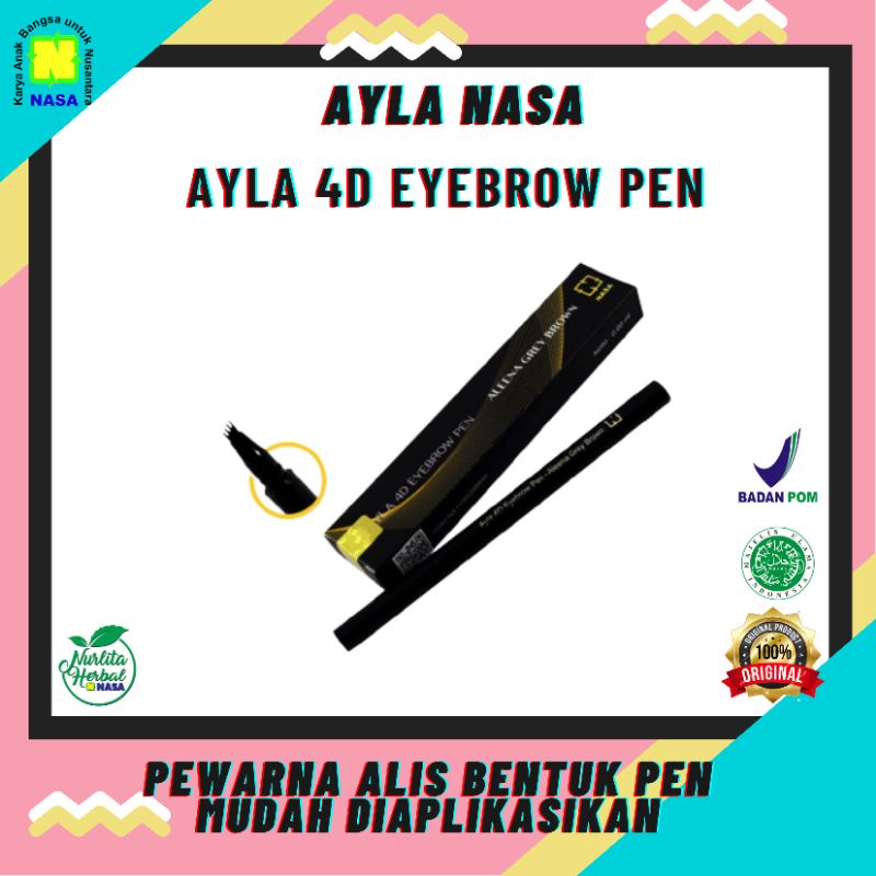TERLARIS  Ayla 4F eyebrow/kosmetik herbal NASA/NASA ORI