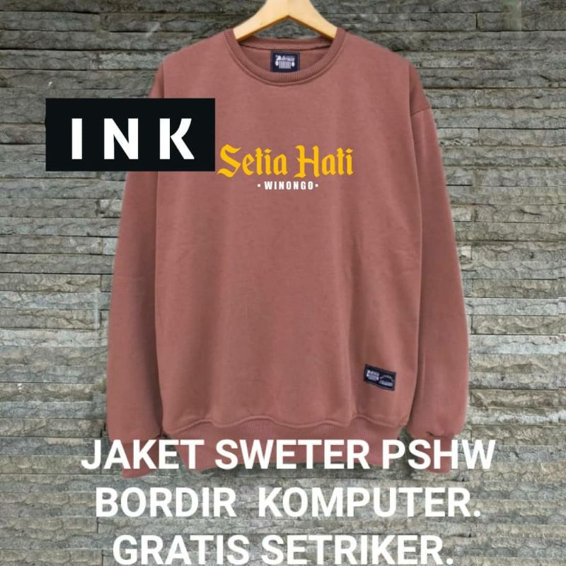 SWEATER PSHW / BORDIR KOMPUTER