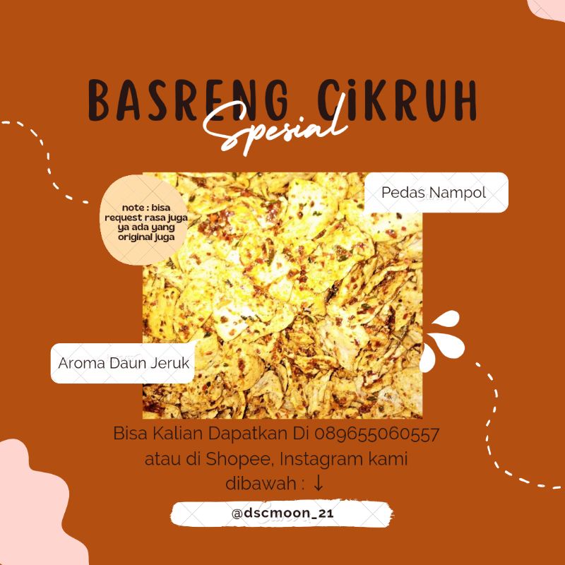 

BASRENG PEDAS DAUN JERUK (250 gram) KRIPIK BASRENG RENYAH KRIUK VIRAL {BEST SELLER}