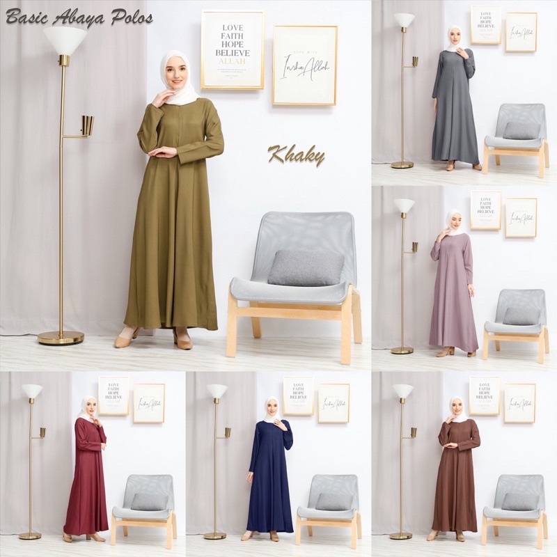 GAMIS AURANTI SMOK PANJANG LD 110