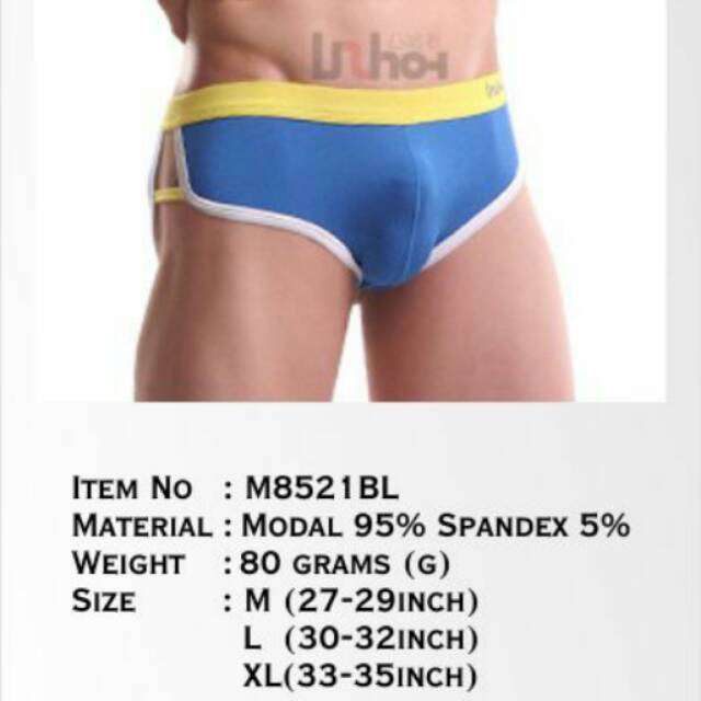 Celana Dalam Pria UzHot Trend Hit Men’s Brief M8521