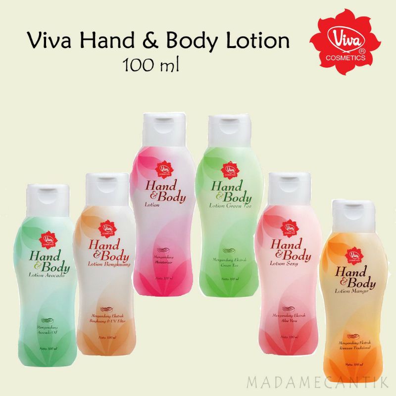 viva body lotion