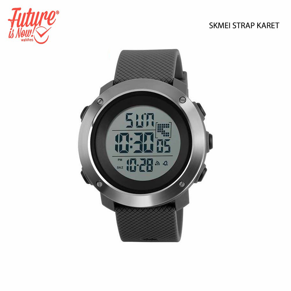 SKMEI Jam tangan fashion pria wanita digital - Rubber strap