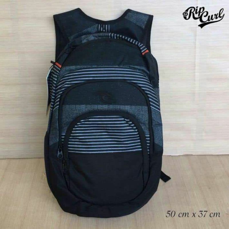 Tas Ransel Rip Curl Posse Black Stripe Original