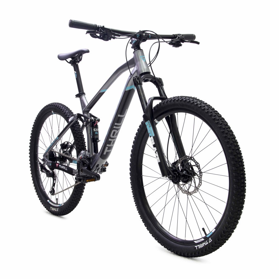 Sepeda Gunung MTB THRILL Fervent T120 2.0 2x9Sp Alivio Fork RST Blaze TNL