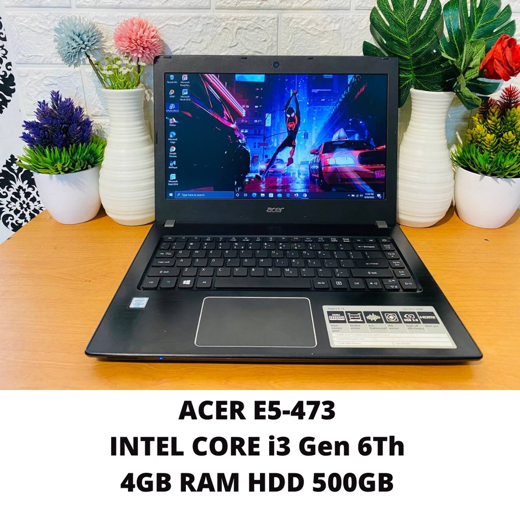 LAPTOP ACER E5-475 Intel Core i3 Gen 6