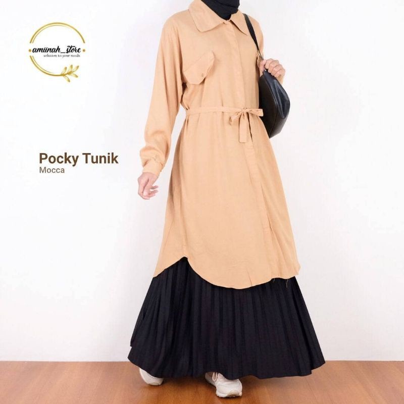 Long Tunik Katun Rayon