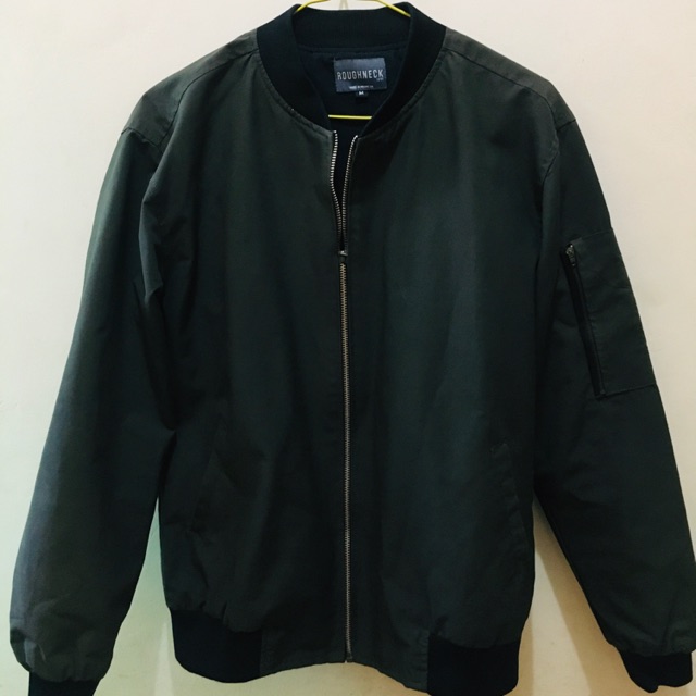 Bomber Jaket Green Army Roughneck1991