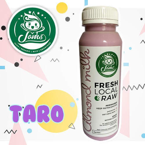 

PREMIUM ORGANIC RAW ALMOND MILK / SUSU ALMOND TARO