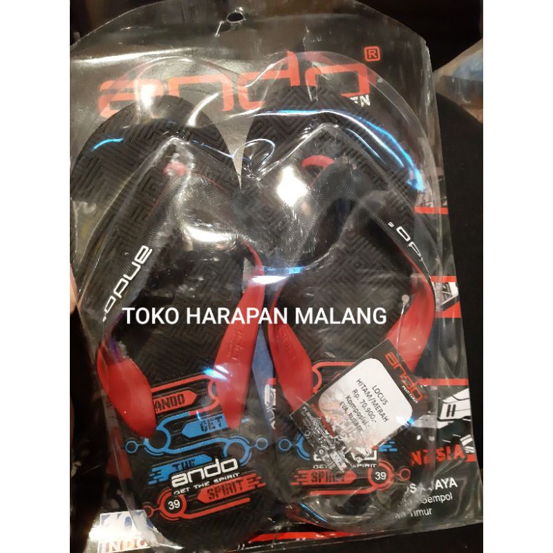ando locus sandal jepit pria dewasa [TOKO HARAPAN MALANG]