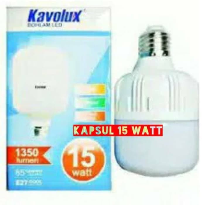 Lampu Ruangan LED ( Light Emitting Diode ) / Lampu Kavolux 5 Watt  / 10 Watt / 15 Watt