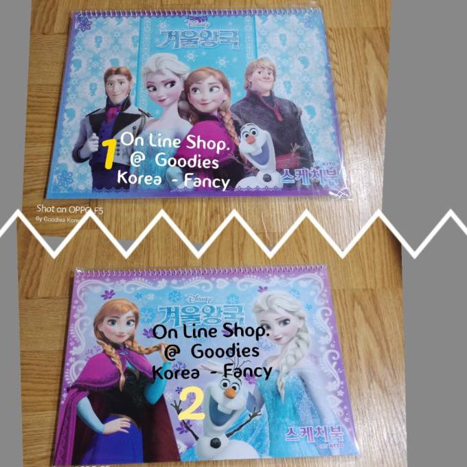 

Lucu Ori Korea Buku Gambar Spiral Frozen Ready Stock - Putih Terlaris