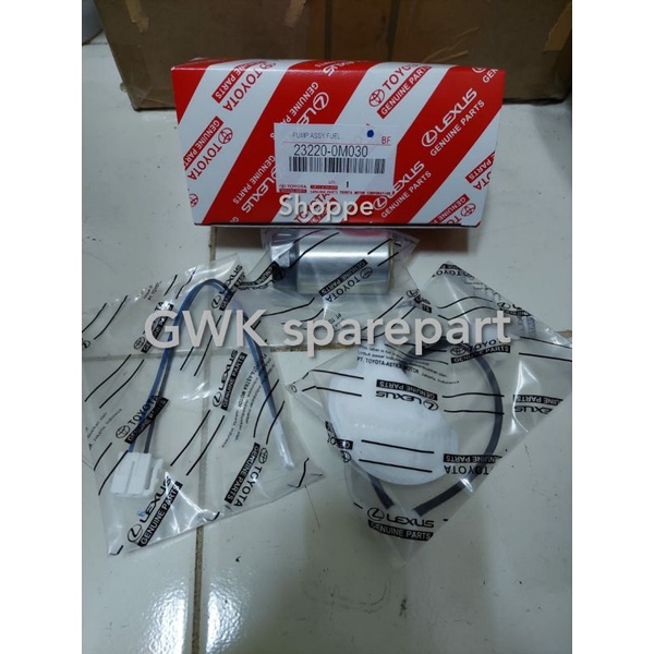 Pompa bensin fuel pump rotak Toyota New Yaris Ori