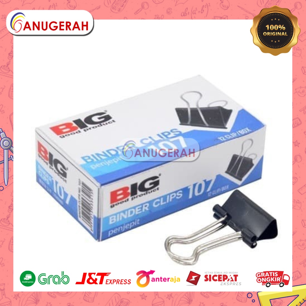 

BIG BC-107 BINDER CLIP