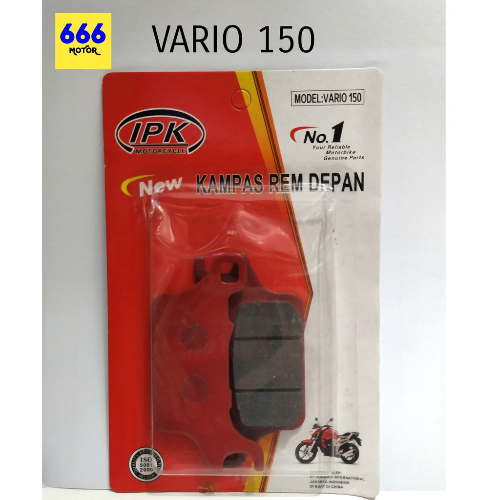 666MOTOR DISCPAD VARIO 150 (DEPAN)