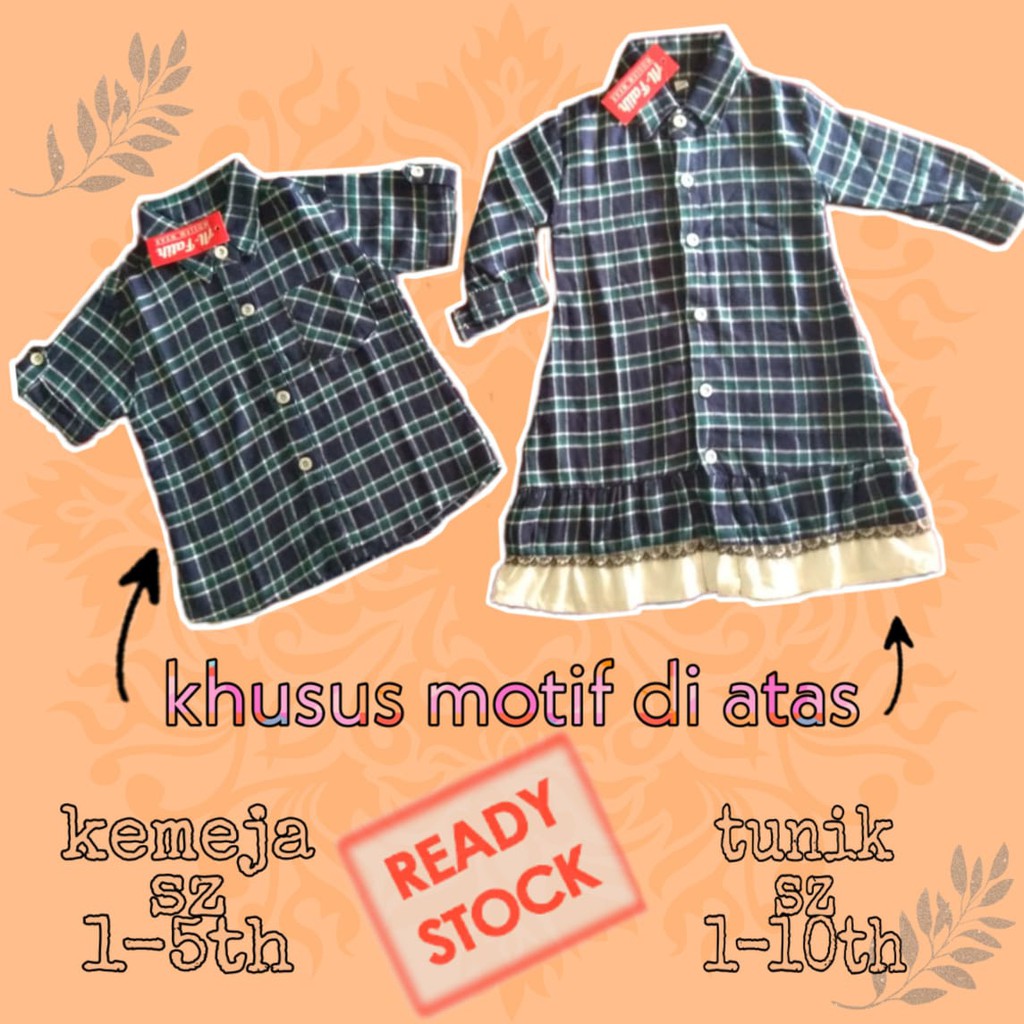 Gamis Tunik Flanel Anak