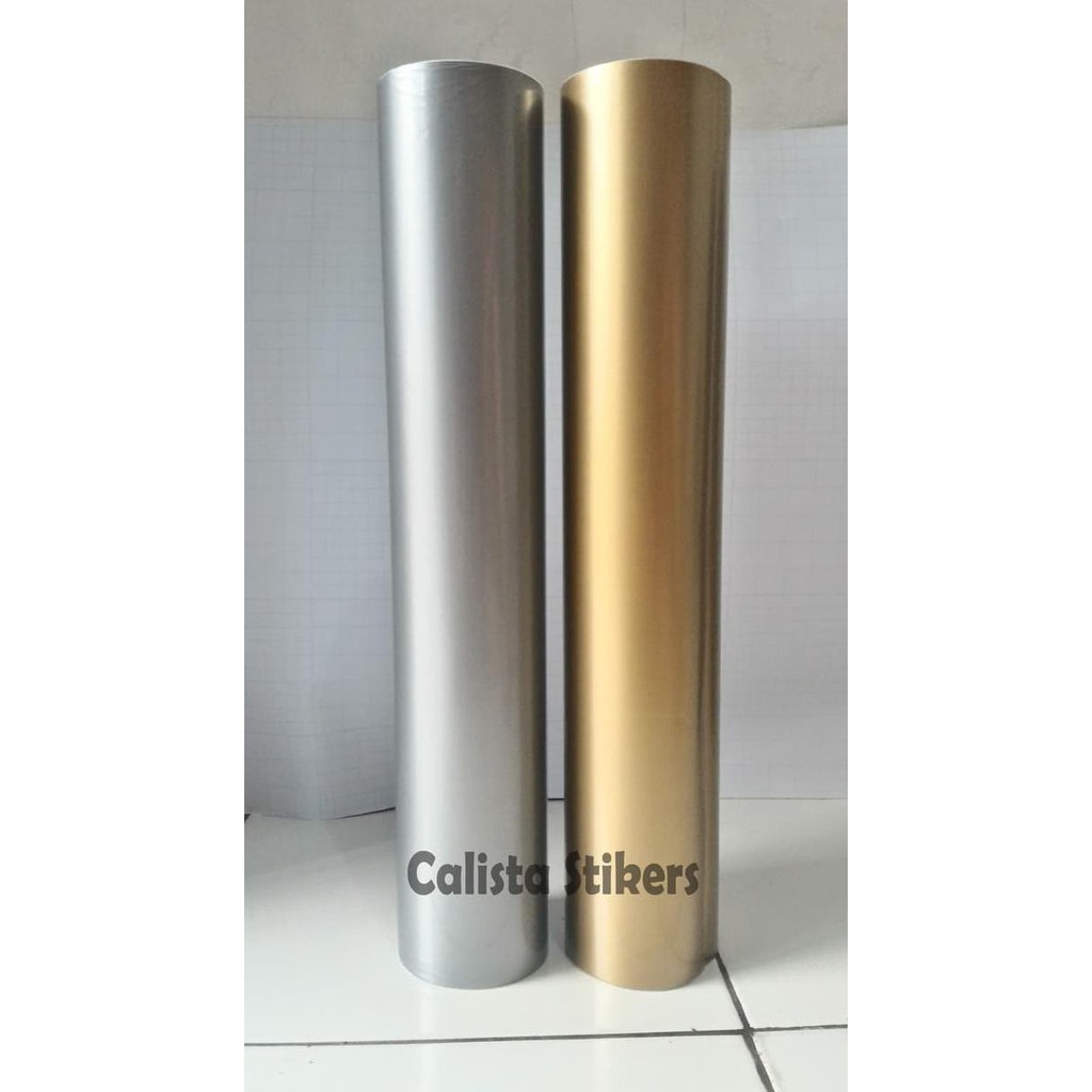 Stiker Skotlet Silver Perak untuk body motor / mobil