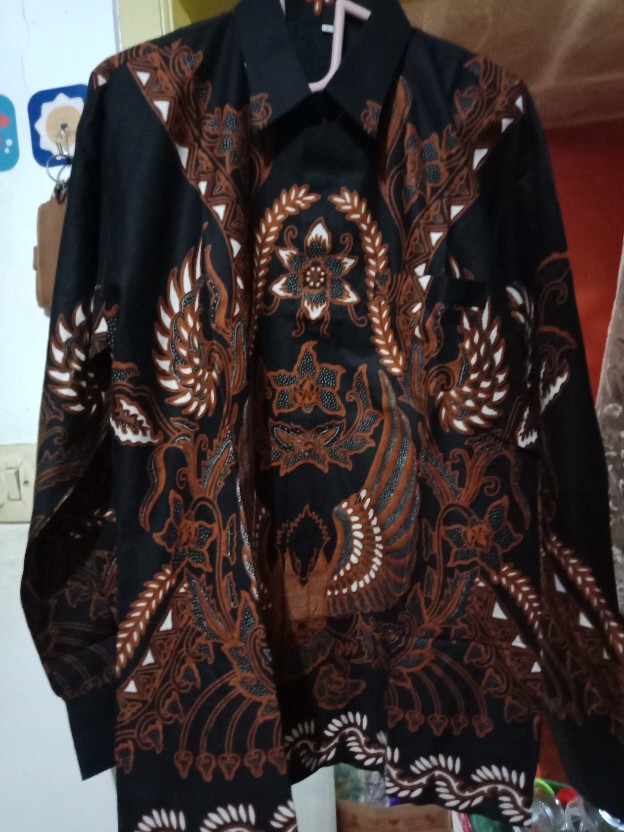 Aswatama Kemeja Batik Pria Lengan Panjang Full Furing Bahan Katun Sragenan By Kanaya