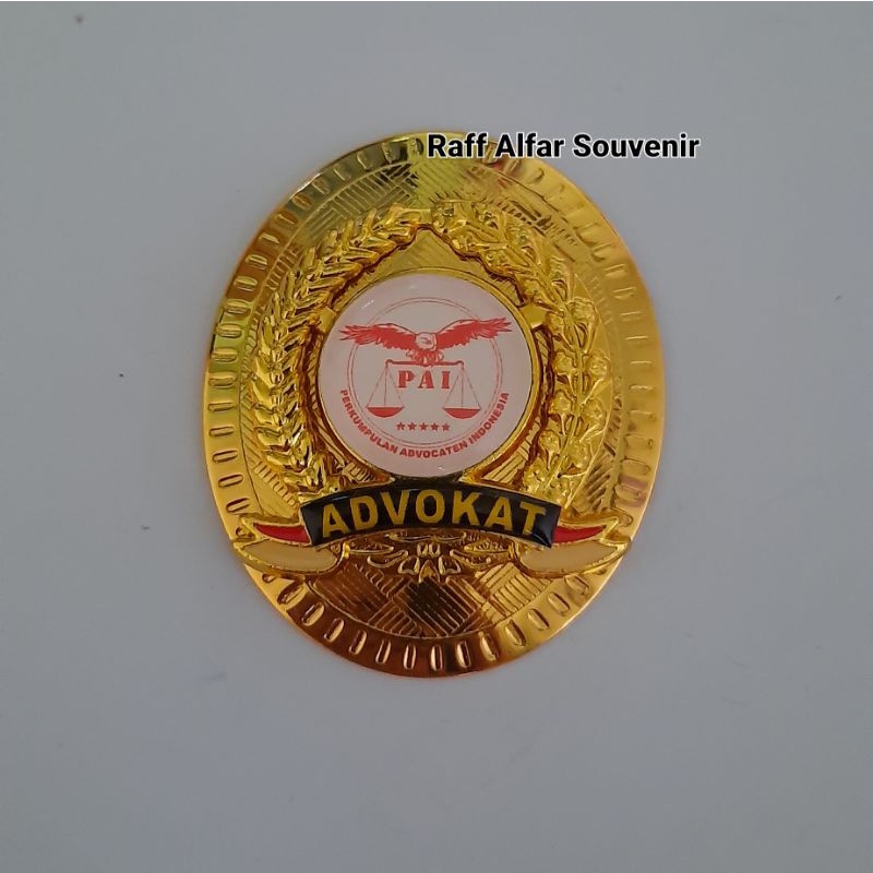 PIN PERSATUAN ADVOKAT INDONESIA ( PAI )