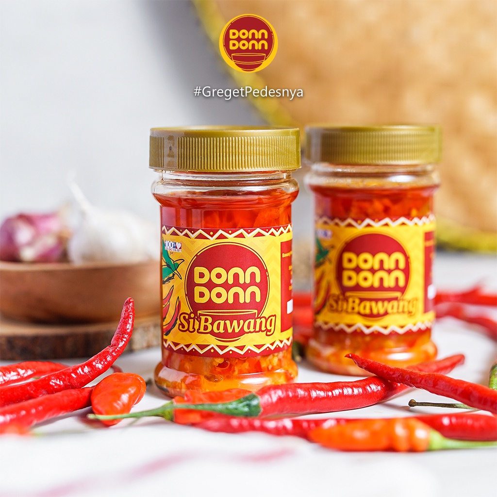 

SAMBAL BAWANG PEDAS / SAMBEL BAWANG FRESH DONNDONN HOMEMADE 120ML