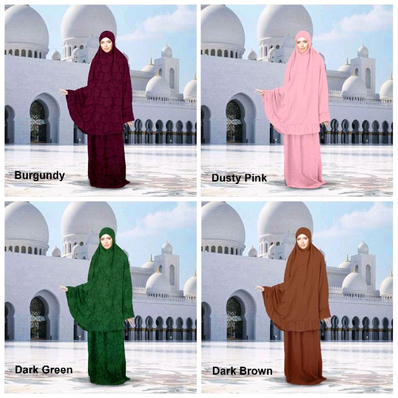 Mukena dewasa katun mictotex Al Jabar