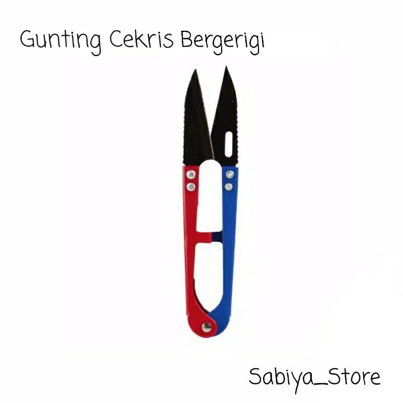 

Gunting Cekris Bergerigi FS / Gunting Benang