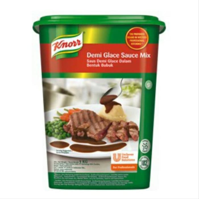 

Kualitas Terbaik - Knorr - Demi Glace Sauce Mix 1Kg / Saus Demi Glace (Bubuk) 1Kg