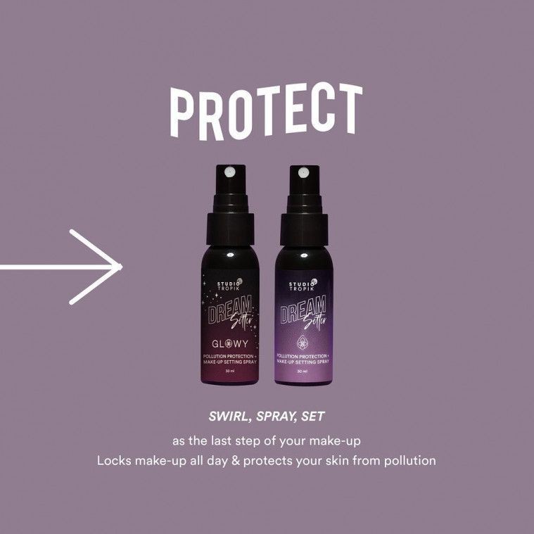 ★ BB ★ STUDIO TROPIK DreamSetter : Pollution Protection Make-up Setting Spray