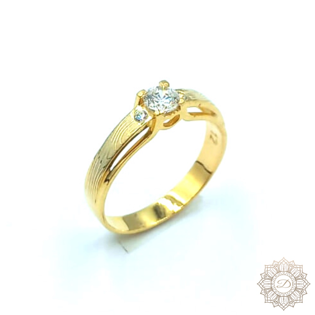 [BIG SALE] Cincin Emas Asli Pernikahan/Wedding Ring Kadar 700/16K - Size 12