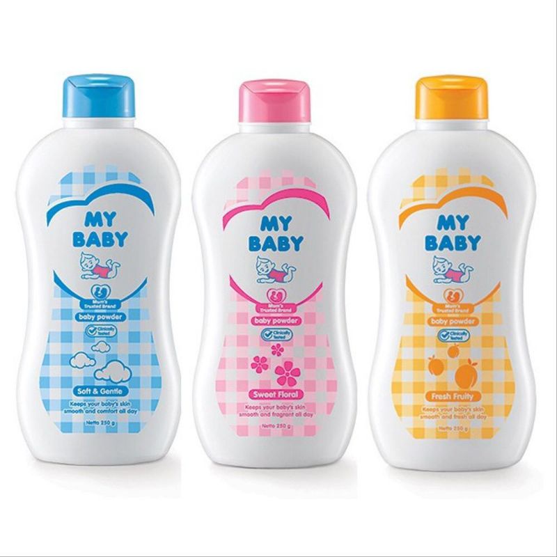 My Baby Powder - My Baby Bedak Bayi - My Baby Bedak Bayi Tabur Halus Wangi Lembut