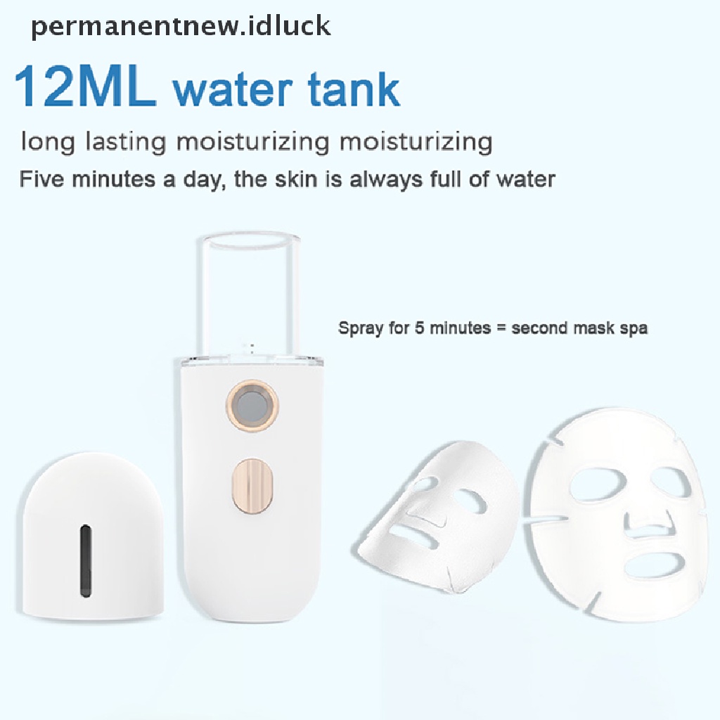 Humidifier Nano Nebulizer Pelembab Dingin Isi Ulang USB