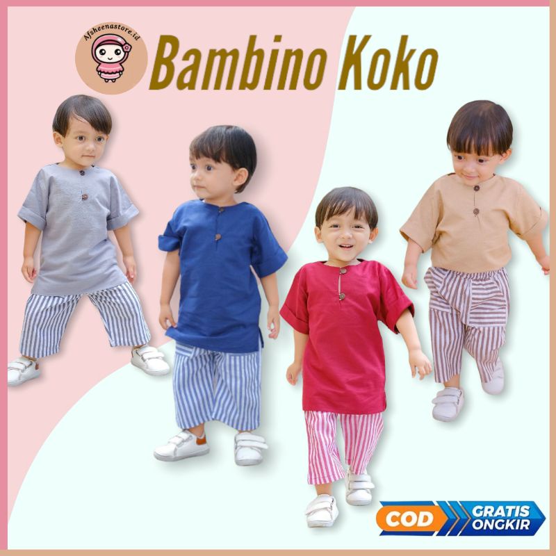 Afsheenastore Bambino Koko by Sawanni / Koko anak Koko Bayi