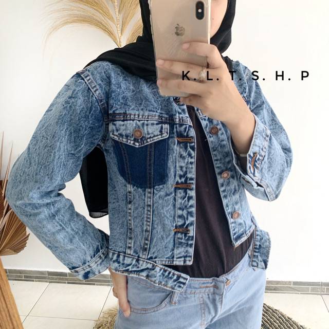 jaket cropty