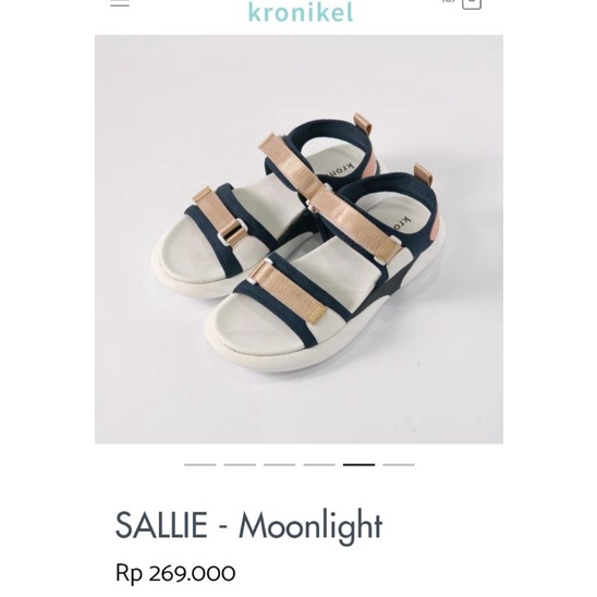 Sepatu sandal Kronikel