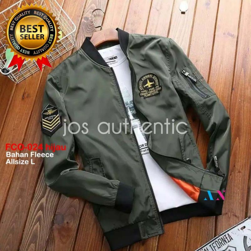 JAKET BOMBER ON THE ROAD UNTUK PRIA/WANITA