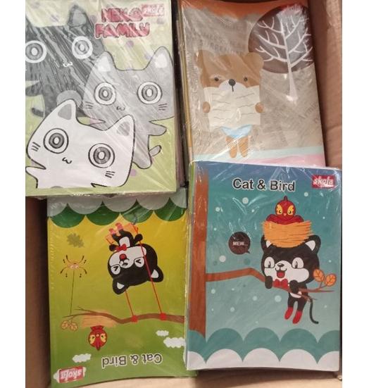 

<CuY❤> [1 pak] buku tulis SKOLA by SIDU 38 lembar isi 10 buku/ buku tulis sekolah murah Model.terkini
