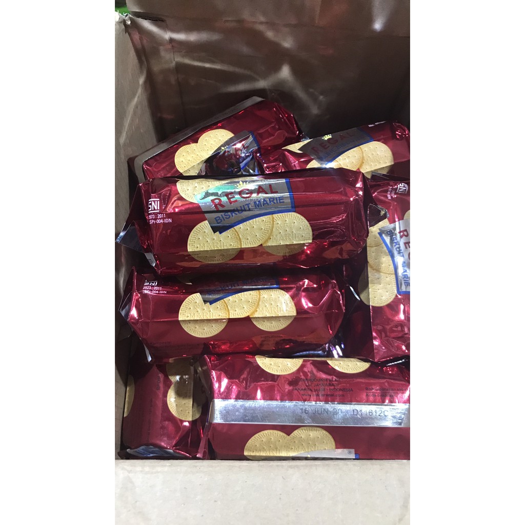 

PROMO BISKUIT MARIE REGAL 125G 125GR 125 G GR GRAM - BISCUIT KECIL DUS MURAH TERMURAH