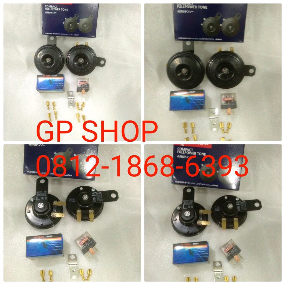klakson denso 2disc original mobil AVANZA XENIA INNOVA kencang 12volt PLUS liley klakson