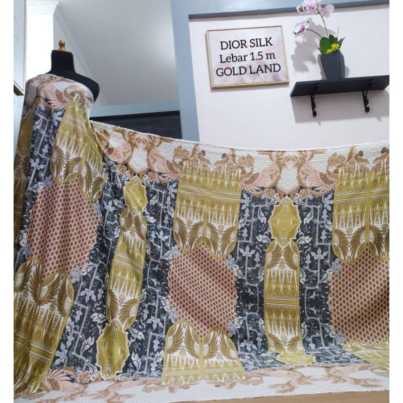 Bahan Dior Silk