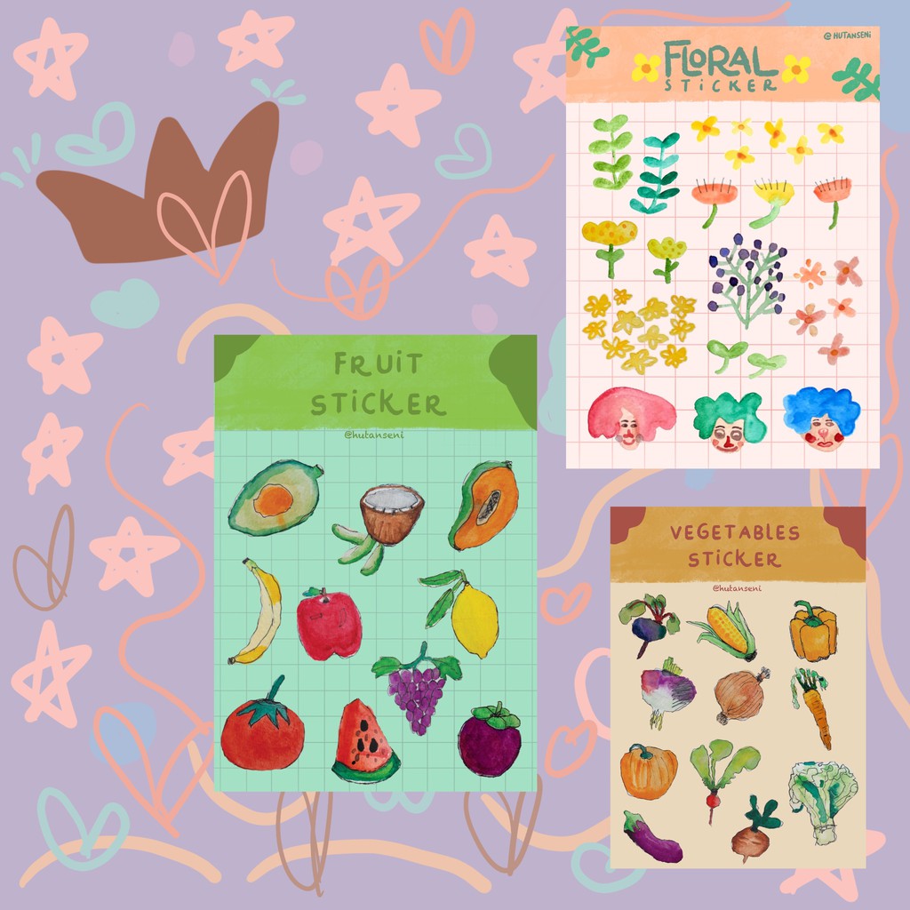 

sticker: floral