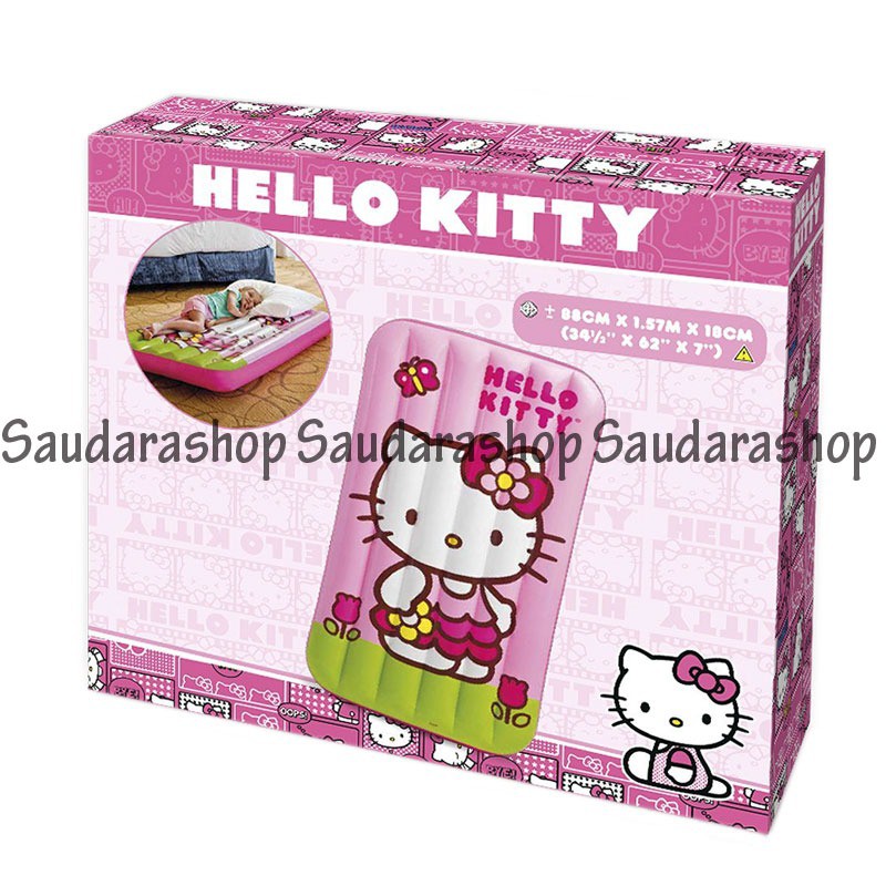 HOBI | Kasur Angin Hello kitty Intex 47885 / Kasur angin Intex / Kasur angin