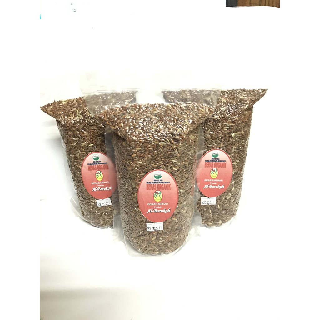 

BERAS MERAH ORGANIK LOKAL (1KG)