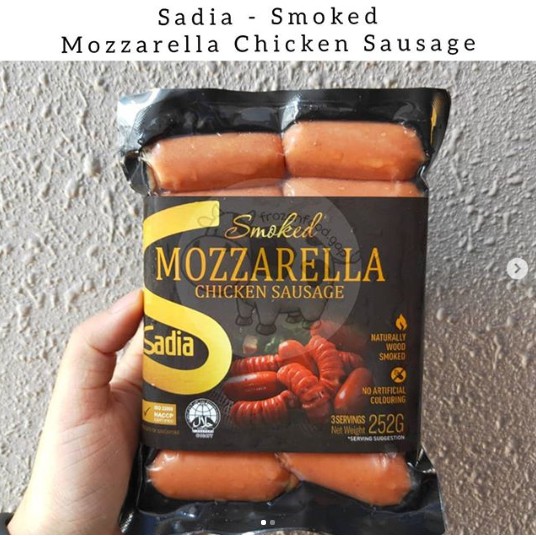 Jual Sadia Smoked Mozarella Chicken Sausages G Sosis Ayam Mozarella Frozen Food Batam