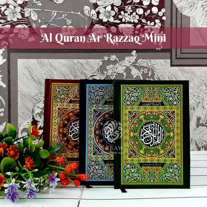 Al Quran Saku Ar Razzaq Al Quran Mini Mushaf 20 Baris Oleh Oleh Haji